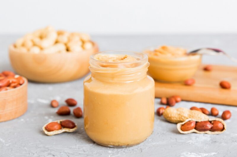 Un pot de beurre de cacahuète