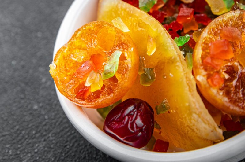 Des fruits confits de couleurs vives