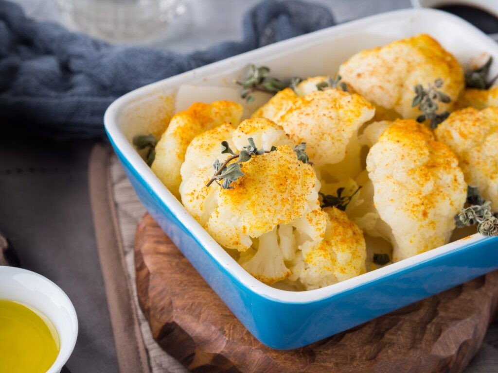 Un délicieux gratin de chou fleur