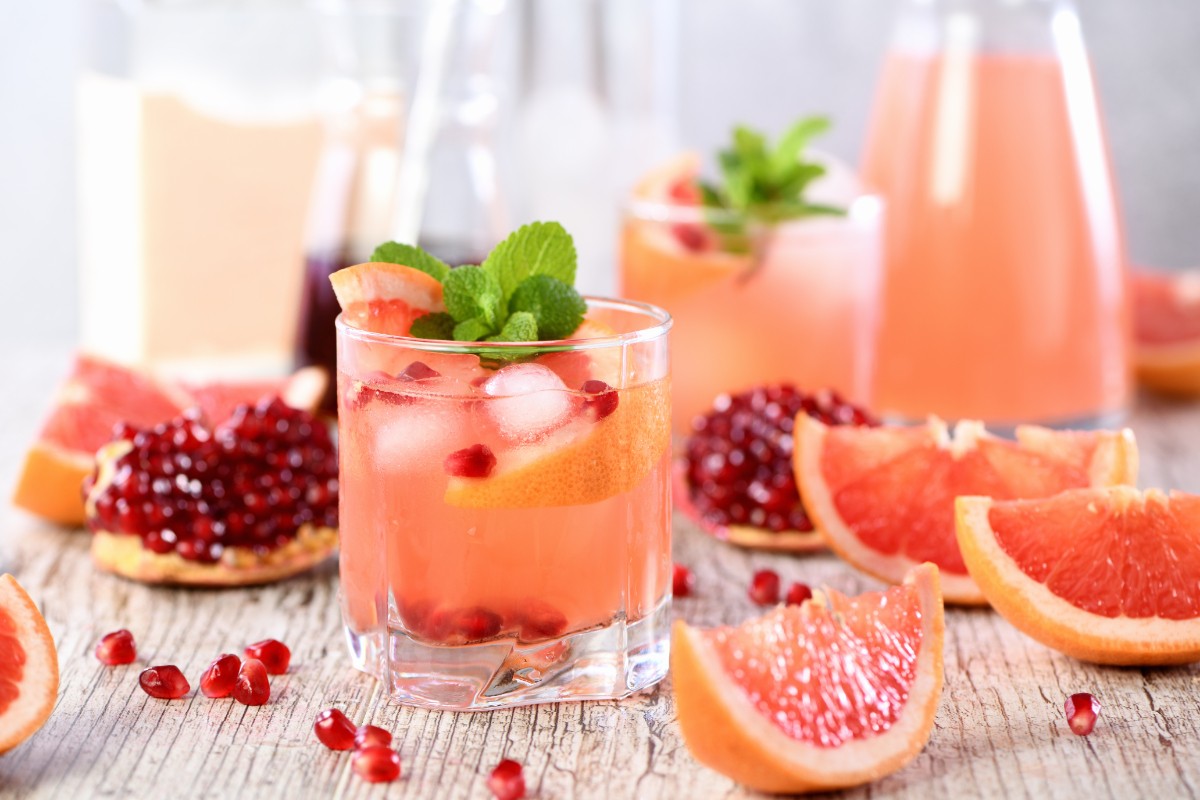 Cocktail de fruits rafraîchissant